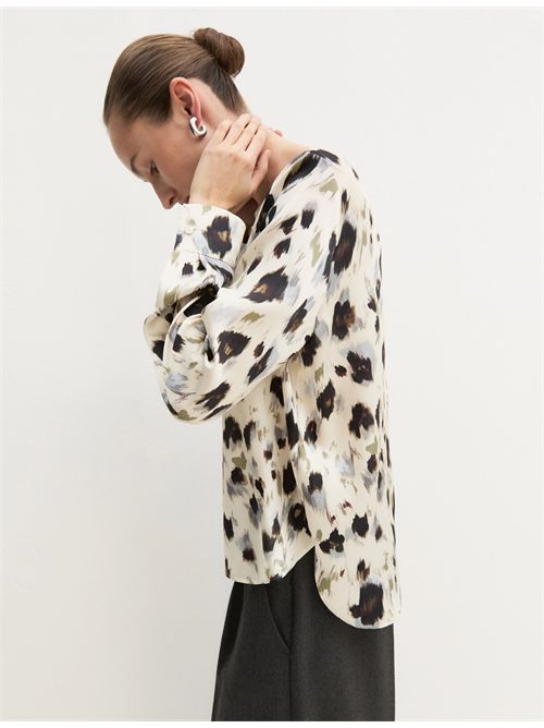Blusa in twill stampato EMME MARELLA | EMMREGNO131/004
